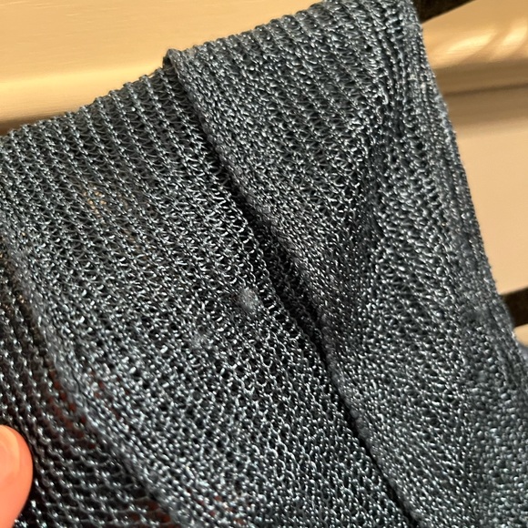 Max studio blue lacy dress size small - Picture 4 of 6